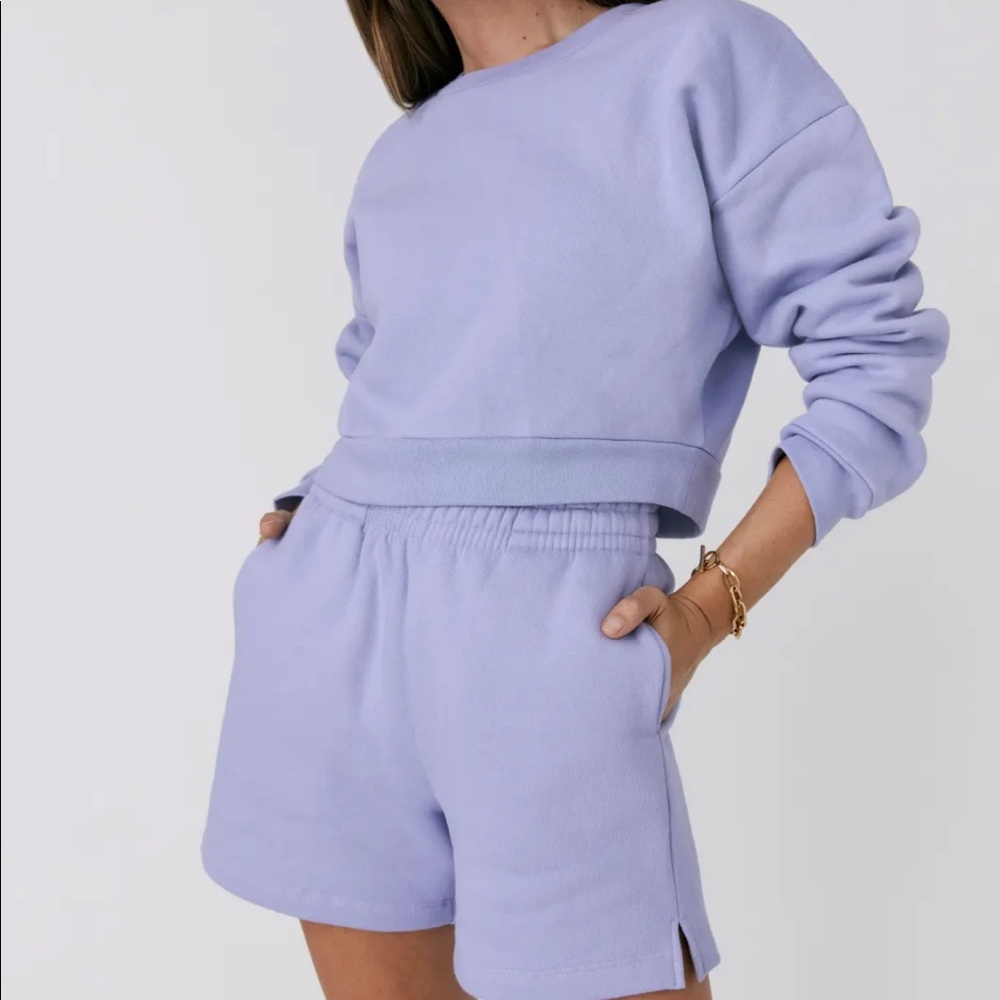 NWT Reformation Lavender Sweats Set